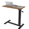 Over Bed or Chair Table with Large Height and Angle Adjustable Top Overbed Table