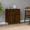 Gecheer Sideboard Brown Oak 60x35x70 Engineered Wood Sideboard G2Y8