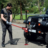 High Lifting Ratchet Farm Jack 3T 60" High Lift Cars Off Road Rescue Hoist Stand