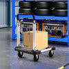 Portable Folding Push Trolley Pull Cart Collapsible Extensible Pallet Sack Truck