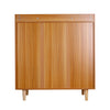 Kitchen Storage Cabinet Wooden Buffet Sideboard Cupboard 3 Doors 4 Layer Shelves