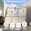 Bookshelf Storage Shelf For Children's Reading Room Open Storage Modern New