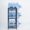 3 Tier Water Jug Rack for 5 Gal Water Bottle 6 Bottles Water Jug Dispenser Stand