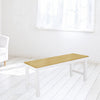 Pine Wood Long Kitchen Dining Bench Hallway Garden Chair Stool Firm Window Seat
