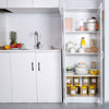 Kitchen Pantry Cabinet 60" Tall Food Pantry Storage Cabinet 110LB Loading