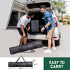 Pop-up Gazebo 3x3M Outdoor Garden Canopy Heavy Duty Waterproof Tent + 4 Sidewall