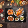 Electric Warming Tray Glasstop Food Warmer w/ Cool-Touch Handles