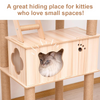 Cat Tree Activity Centre Large Multilevel Scratching Post Kitten Climbing Tower