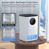 Dehumidifier for Home, 1.6L（54.11 oz) Dehumidifiers for Drying Clothes 24H Time