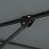 Patio Parasol Base Sets Offset Cantilever Umbrella Sun Shade Rainproof Canopy