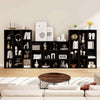 Multifunctional Book Storage Organizer Display Cabinet Bookcase