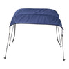 Heavy Duty Boat Bimini Top Canopy 900D Polyester Sunshade Shelter Steel Frame UK