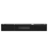 LED TV Stand Black Cabinet Entertainment Unit RGB Lights Floating / Freestanding