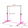 Gymnastics Training Bar Gym Kids Junior Horizontal Kips Bar Height Adjustable
