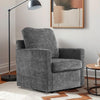 Swivel Accent Chair Sofa Upholstered Chenille Armchair Single Seat Lounge Chairs