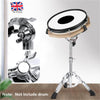 UK Snare Drum Stand Foldable Double Braced Tripod Adjustable Height 400mm-550mm