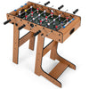 Foldable Football Table Space Saving Table Football Adult Kids Table Soccer Game