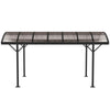 5x3m Garden Aluminium Pergola Gazebo Carport with Polycarbonate Roof