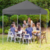 201 x 201 x 240 cm Portable Outdoor Tent Folding Shelter-Gray