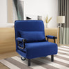 Folding Sofa Bed Sleeper Armchair Adjustable Padded Seat Lounge Couch Bed Office