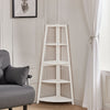 5 Tier Ladder Shelves Rack Bookcase Pictures Flowers Plants Display Unit Storage
