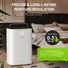 Electric Dehumidifier for Home Portable Quiet Electric Air De-Humidifier 25L/Day