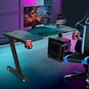 Adjustable LED Gaming Desk Computer Table Racing Style Home Furniture 175KG Load