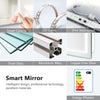 Bathroom Wall Mirror LED Illuminated Lights Bluetooth Speaker Demister Socket