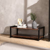 TV Cabinet Vintage TV Stand Console Table TV Unit Centre Table w/Storage Shelves