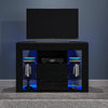 Modern Corner TV Unit TV Stand Entertainment Center LED Cabinet High Gloss Front