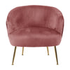 Velvet Scallop Shell Back Tub Chair Armchair Dressing Sofa Stool Bedroom Lounge