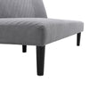 Modern 3 Seater Fabric Sofa Bed Click Clack Living Room Recliner Couch Sofa Grey