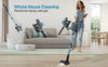 Upright 6 in1 Handstick Cordless Vacuum Cleaner Hoover for Floor/Carpet/Pet Hair