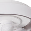 LED Ceiling Fan Light Dimmable Living Room Chandelier Lamp With Remote Control