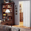 Internal Bi Folding Concertina Accordion Door PVC Sliding Divider Doors Bathroom