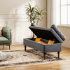 Storage Bench Box Bedroom End of Bed Footstool Tufted Pouffe Seat Window Ottoman