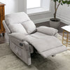 Recliner Chair Fabric Padded Seat Single Sofa Lounge Manual Reclining Armchair