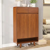 Wooden Shoe Storage Cabinet Footwear Rack Shelf Stand Hallway Shoes Organizer