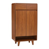 Wooden 5Tier Shoe Cabinet with 2Drawers Home Organizer for Entryway Tidy Storage