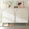 Cabinet Chest of Drawers with 6 Drawers for Living Room Bedroom Home Storage