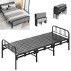 Extra Guest Bed Single Size Platform Folding Bed Frame Hotel Apartment Office Uk