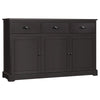 Buffet Sideboard with Cabinets Drawers and Adjustable Shelf
