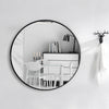 Framed Arched Mirror Wall Mounted Vanity Makeup Bedroom Glass Dressing Mirror