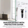 EMKE LM05 LED Bathroom Mirror with Demister and Shaver Socket, 6500K 50x70cm