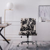 ADJUSTABLE OFFICE SWIVEL ERGONOMIC CHAIR COMPUTER DESK CHAIR COW PRINT PATTERN