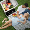 Electric Refrigerator 30L Portable Fridge Freezer 12V/24V For Camping Office Car