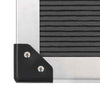 Outdoor Shower with Tray WPC Stainless Steel vidaXL