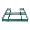 Garden Raised Bed Metal Planter Box Square/Rectangle Planting Trough Grow Beds