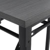 Modern Foldable Folding Laptop Computer Desk Home Study Office Table Wood Metal