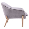Upholstered Soft Fabric Armchair Oyster Lounge Tub Chair Single Sofa Living Room